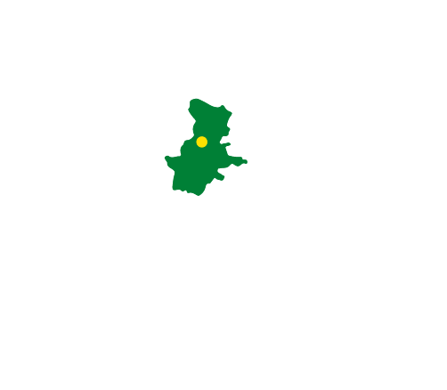 Oberösterreich Karte mit der Gemeinde Pötting gekennzeichnet
